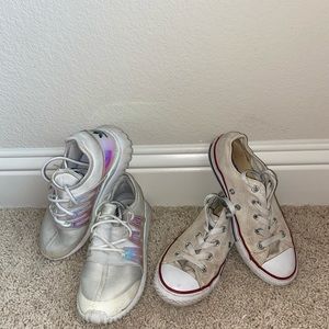Adidas and Converse Kids shoes
